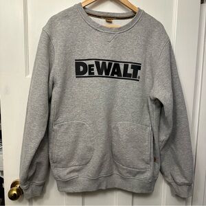 ⭐️ Gray Dewalt Crewneck Men's Sweater